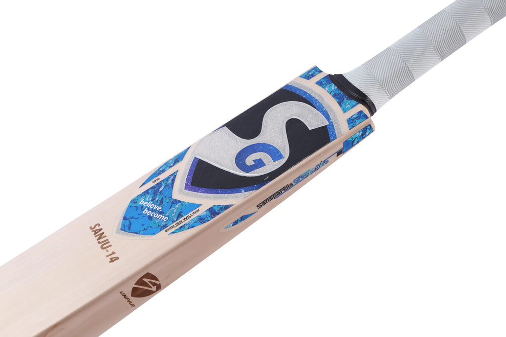 SG SANJU14 Player English Willow Cricket Bat - SH (Short Handle)
