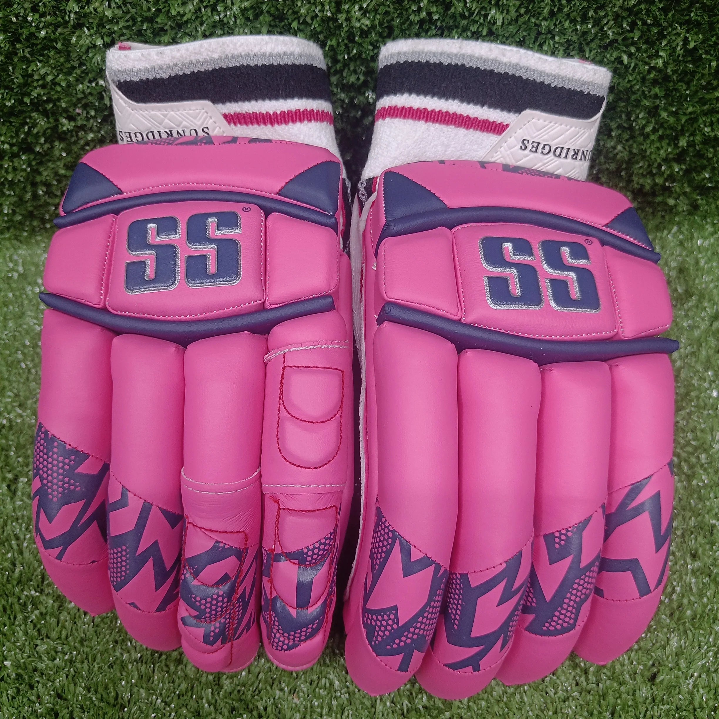 SS SUPERTEST IPL PINK BATTING GLOVES RH/LH