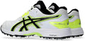 ASICS Gel Gully 7 White/Safety Yellow Cricket Shoes