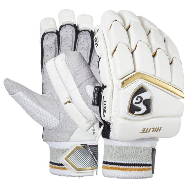 SG Hilite RH Batting Gloves Leather Palm