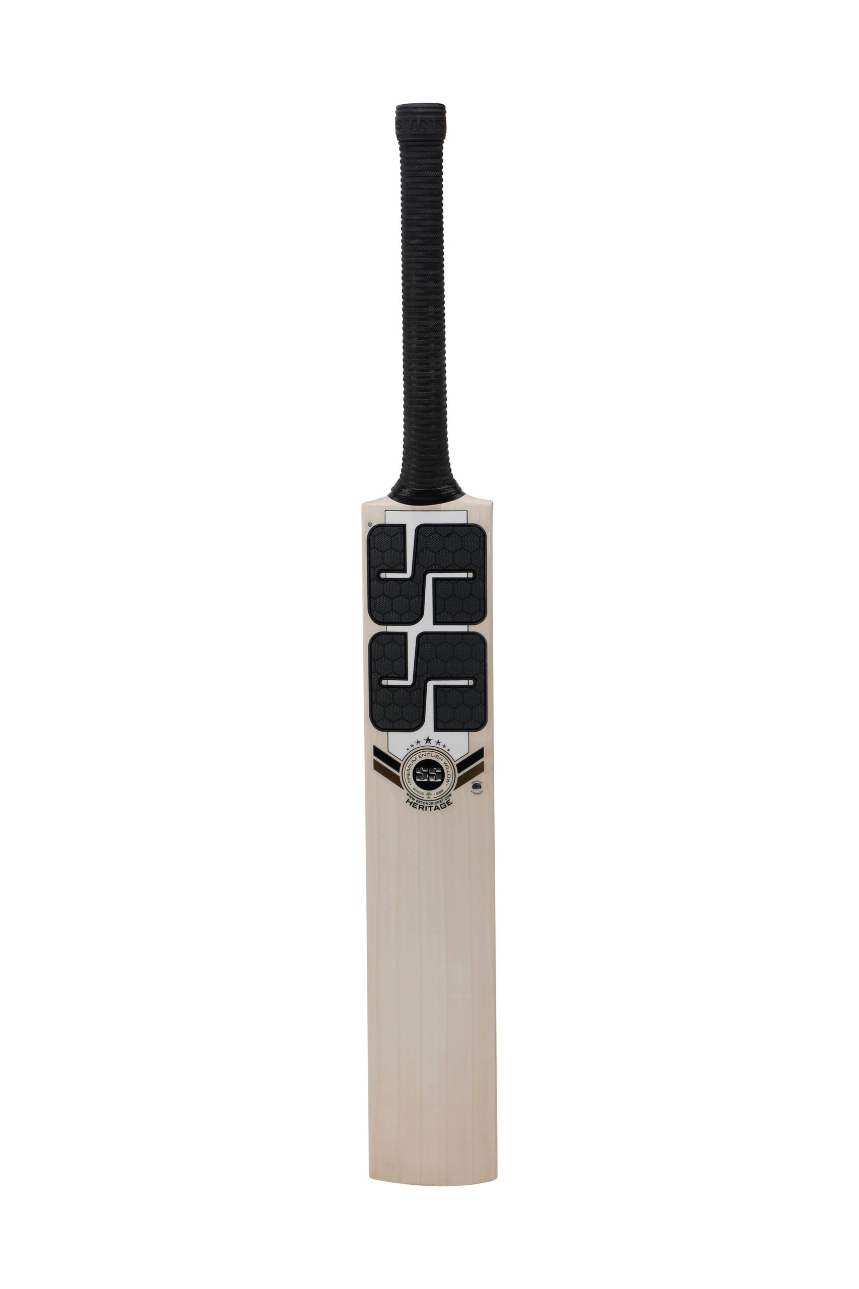 SS Heritage English Willow Cricket Bat - SH (Short Handle)