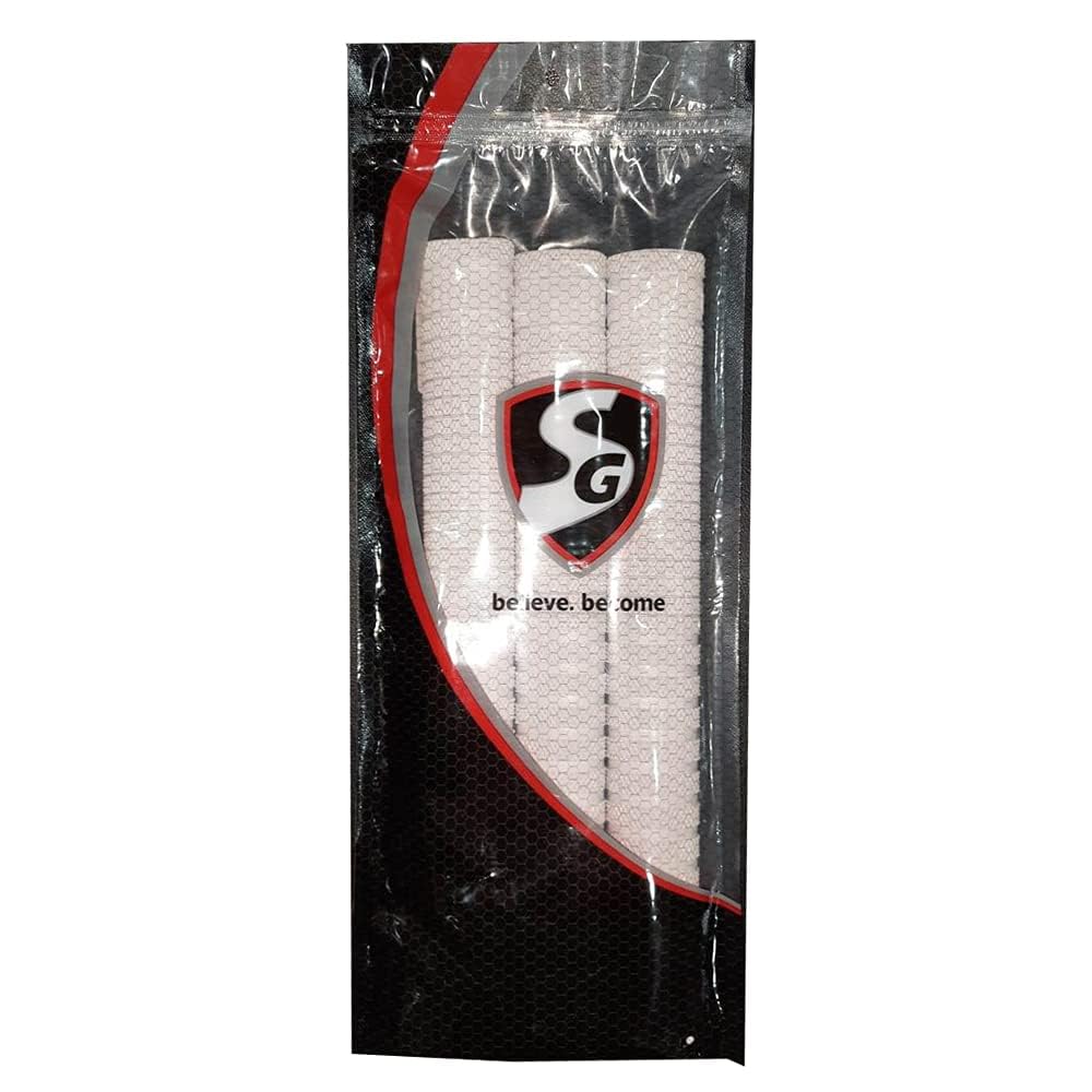SG Cricket Bat Grip Hexa White