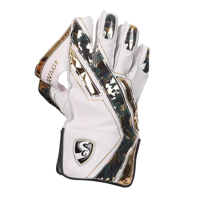 SG W.K. Gloves SG Savage Leather Wicket Keeping Gloves