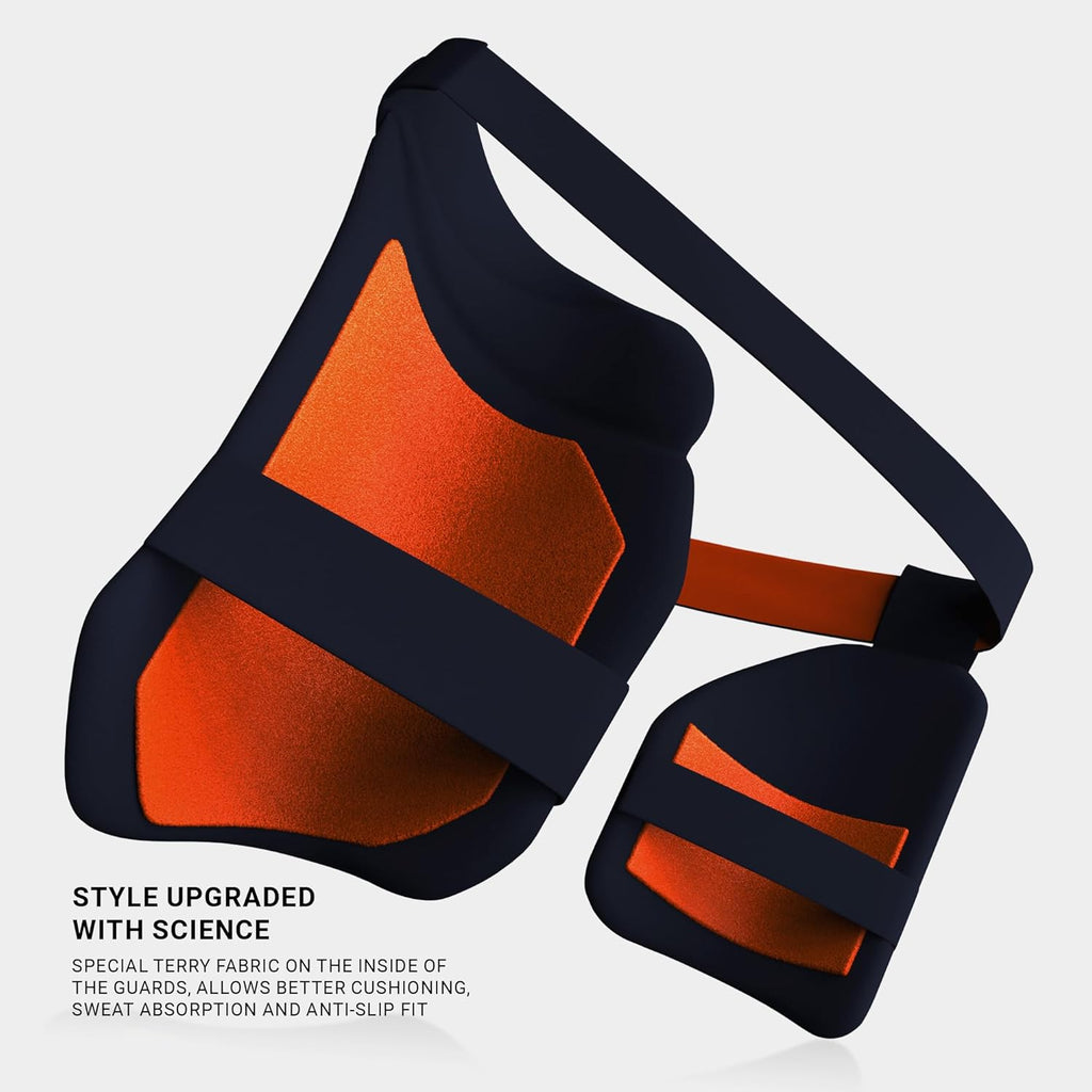 MOONWALKR 2.O BLACK/NAVY/WHITE RH/LH THIGH PADS XS,S,M,L