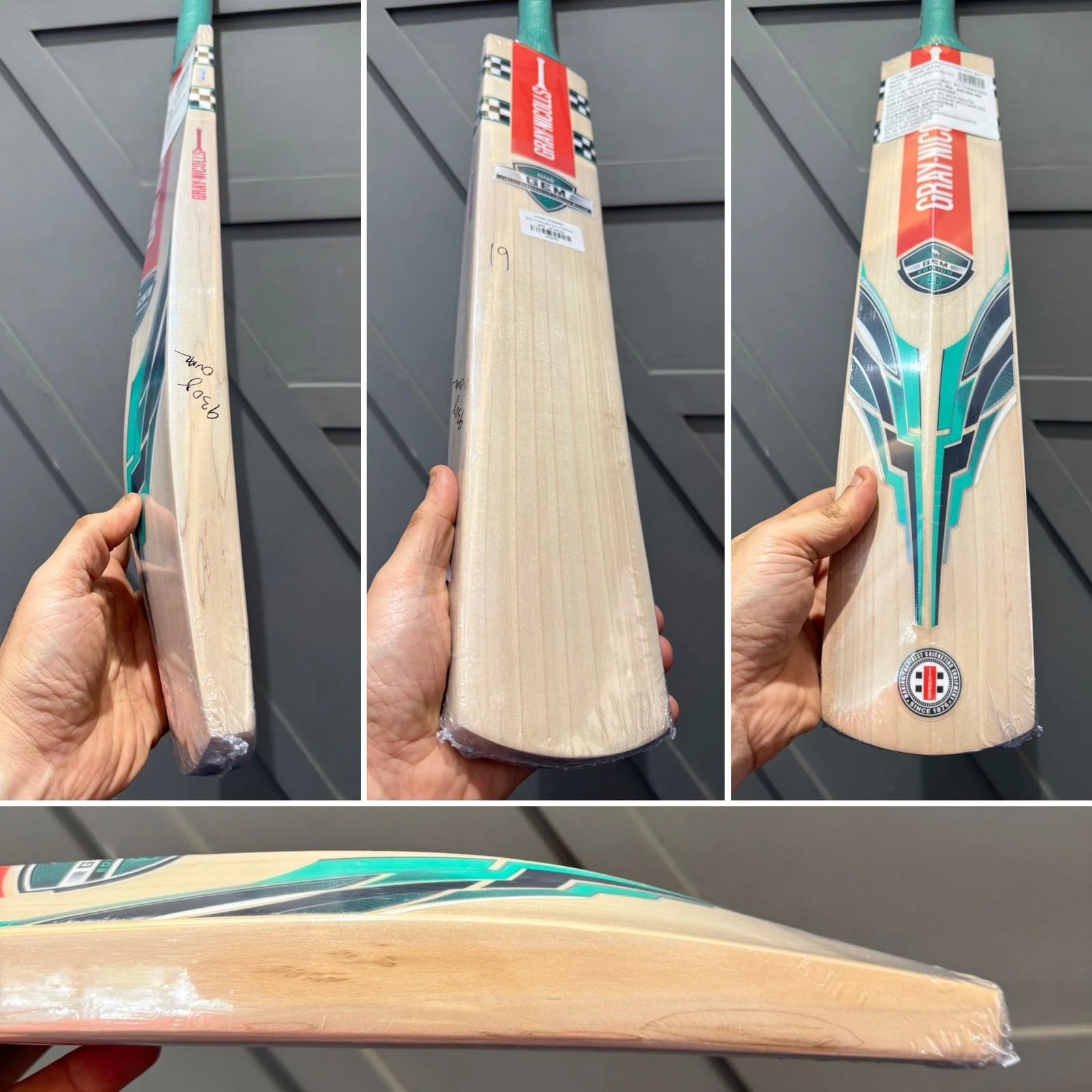 Gray Nicolls GEM GN6 English Willow Cricket Bat Size SH