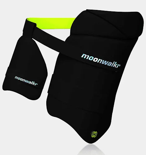 MOONWALKR 2.O BLACK/NAVY/WHITE RH/LH THIGH PADS XS,S,M,L