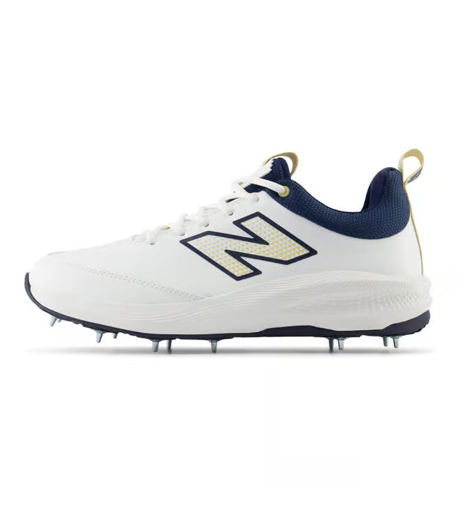 New Balance Men's CK4030N5 White Cricket Shoes