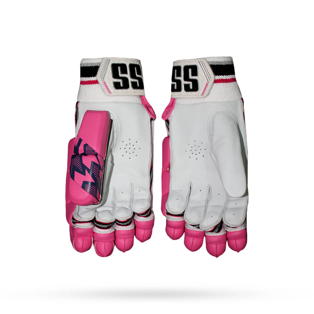 SS SUPERTEST IPL PINK BATTING GLOVES RH/LH