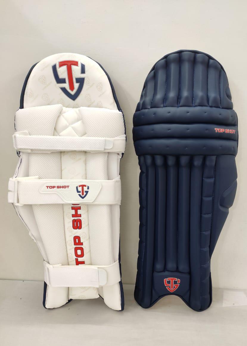 Topshot Limited Edition White Batting Pads RH