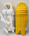 Topshot Limited Edition White Batting Pads RH
