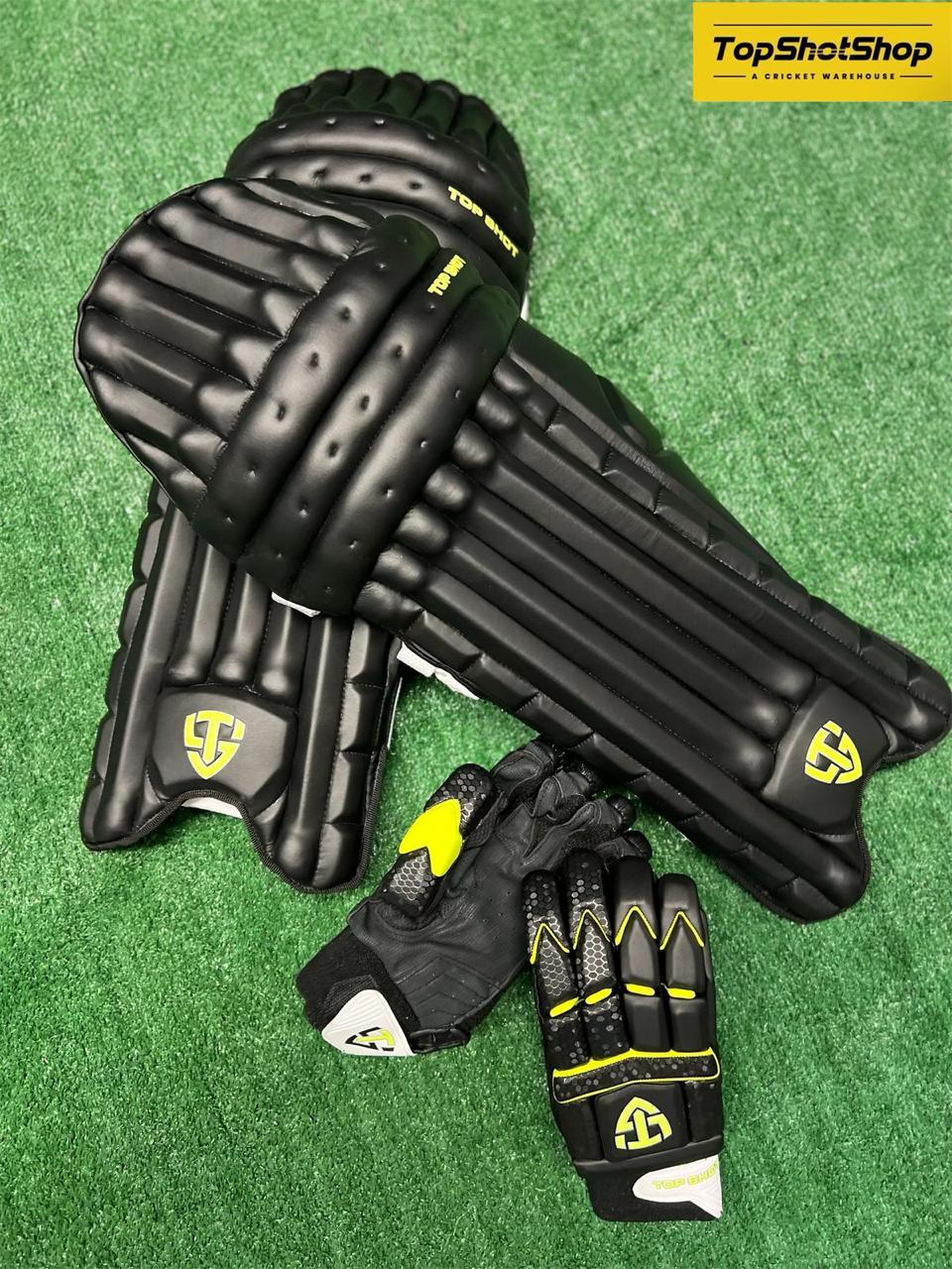Topshot Limited Edition White Batting Pads RH