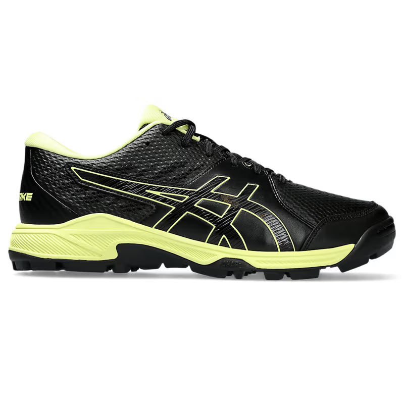 Asics Gel-Peake 2 Black Glow Yellow Cricket Shoes
