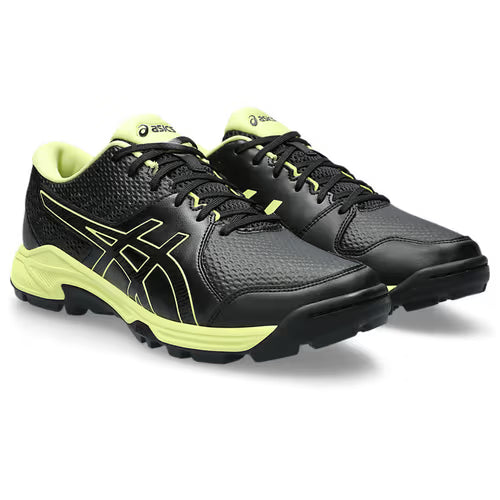 Asics Gel-Peake 2 Black Glow Yellow Cricket Shoes