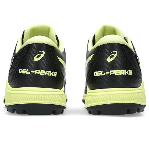 Asics Gel-Peake 2 Black Glow Yellow Cricket Shoes