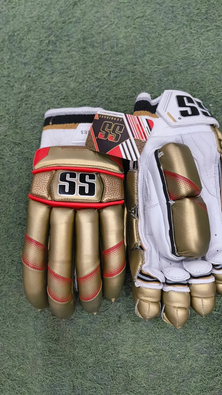 SS SUPERTEST IPL KKR BATTING GLOVES RH/LH