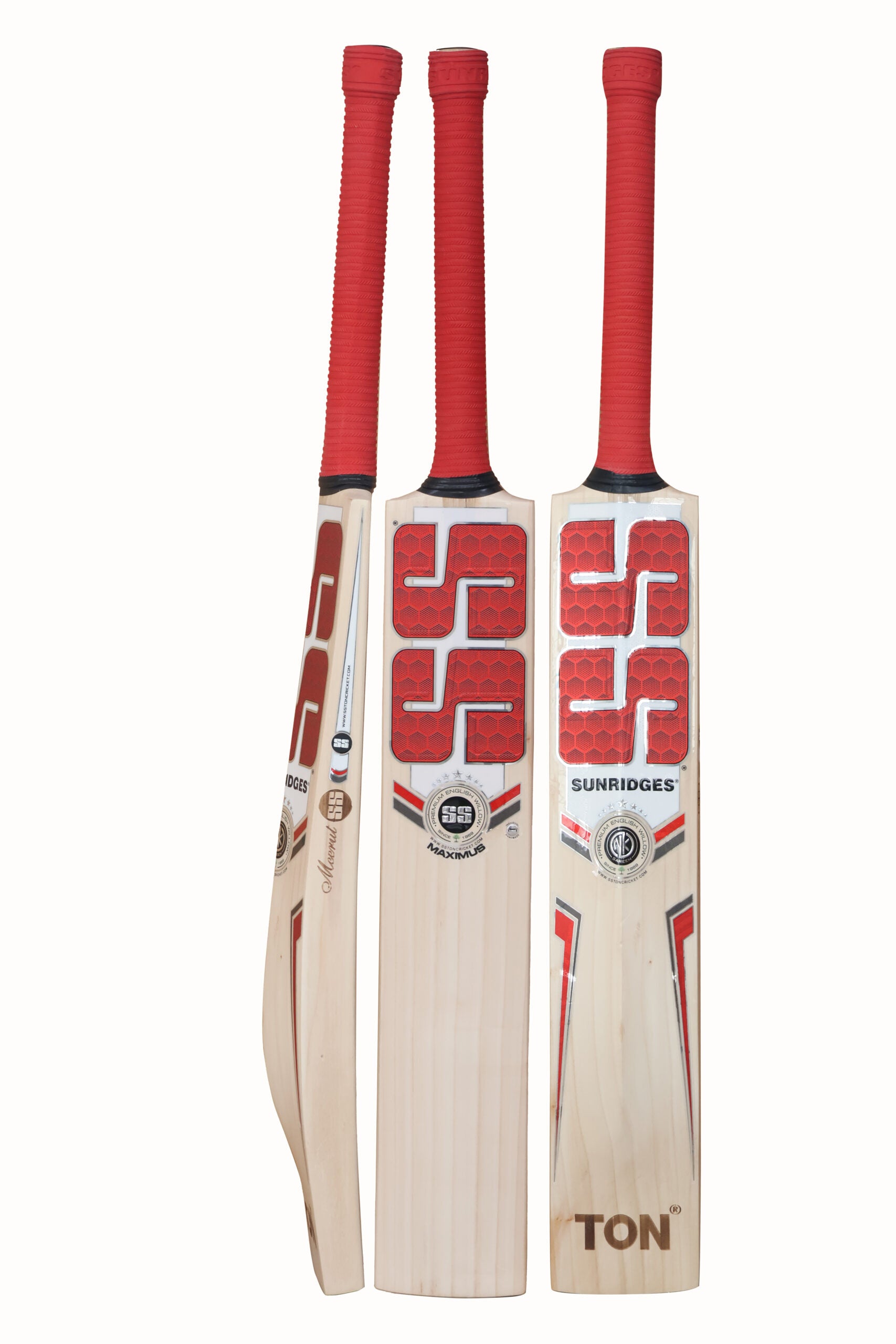 SS Maximus English Willow Cricket Bat - SH (Short Handle)
