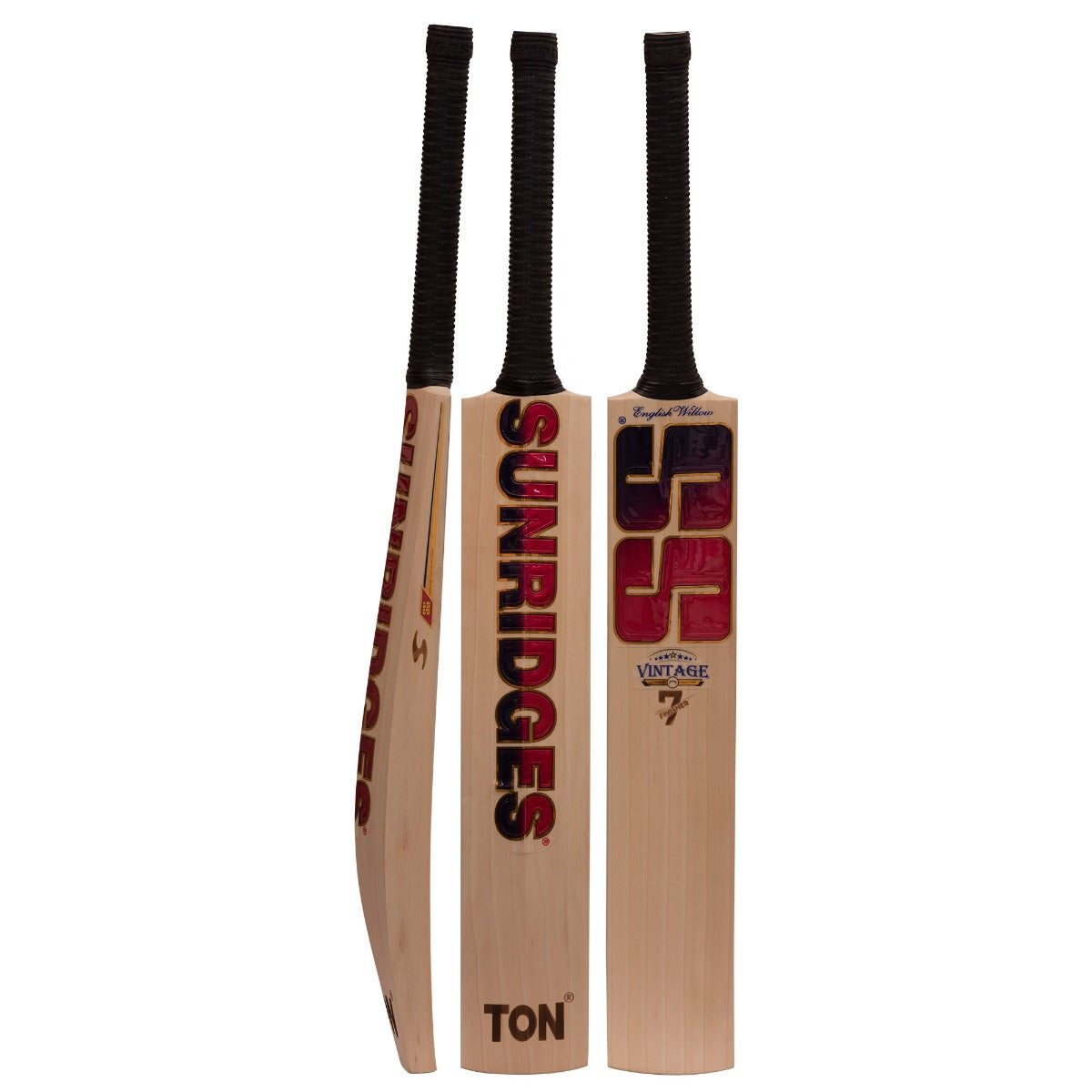 SS Vintage Finish 7 Cricket Bat – Short Handle (SH)